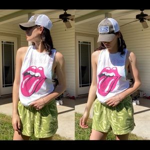 Vintage Bravado Rolling Stone Tank 🎸👅💗